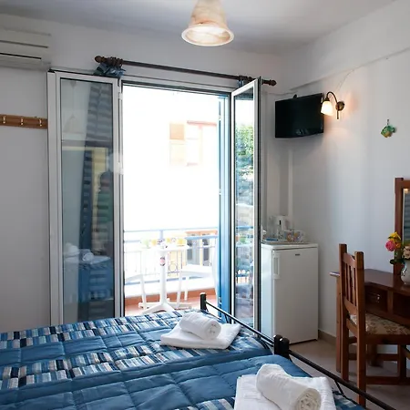 Hotel Kyma Skála Eresoú Habitación foto
